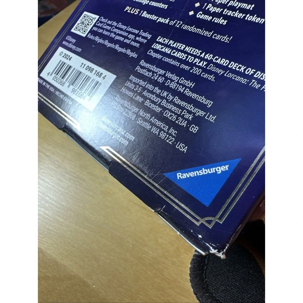 Disney Lorcana The First Chapter Set Of 3 Starter Decks Sealed!